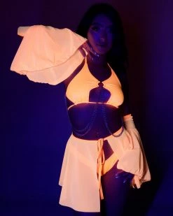 Bodyzone Disco Bell Sleeves 12 Bodyzone Disco Bell Sleeves -ravewonder store RW 101822 574