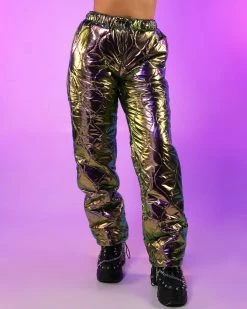 Hot And Delicious Iridescent Moonwalker Pants