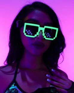AE 8-Bit LED Glasses