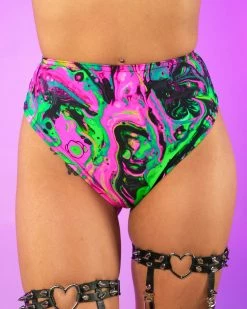 Rolita Couture Acid Waves Scrunch Bottoms -ravewonder store RW 120622 445 09dab836 6881 40e1 b9c7 e548184ea8e2