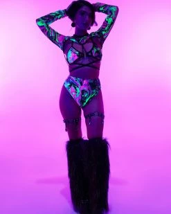 Rolita Couture Acid Waves Scrunch Bottoms -ravewonder store RW 120622 578 436cf39d cf39 43b5 9591 e35e7efb6255