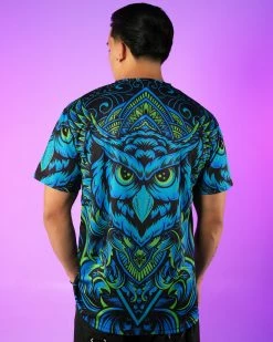 Jarmoo Green Night Owl Tee 9 Jarmoo Green Night Owl Tee -ravewonder store RW 120822 153