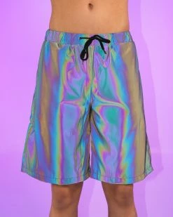 AE Rainbow Reflective Men's Shorts