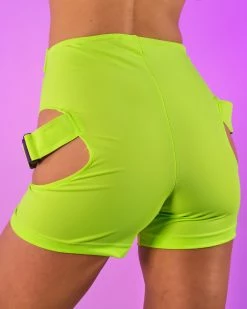 Hengda Green Risktaker Shorts 8 Hengda Green Risktaker Shorts -ravewonder store RW 121322 538 scaled