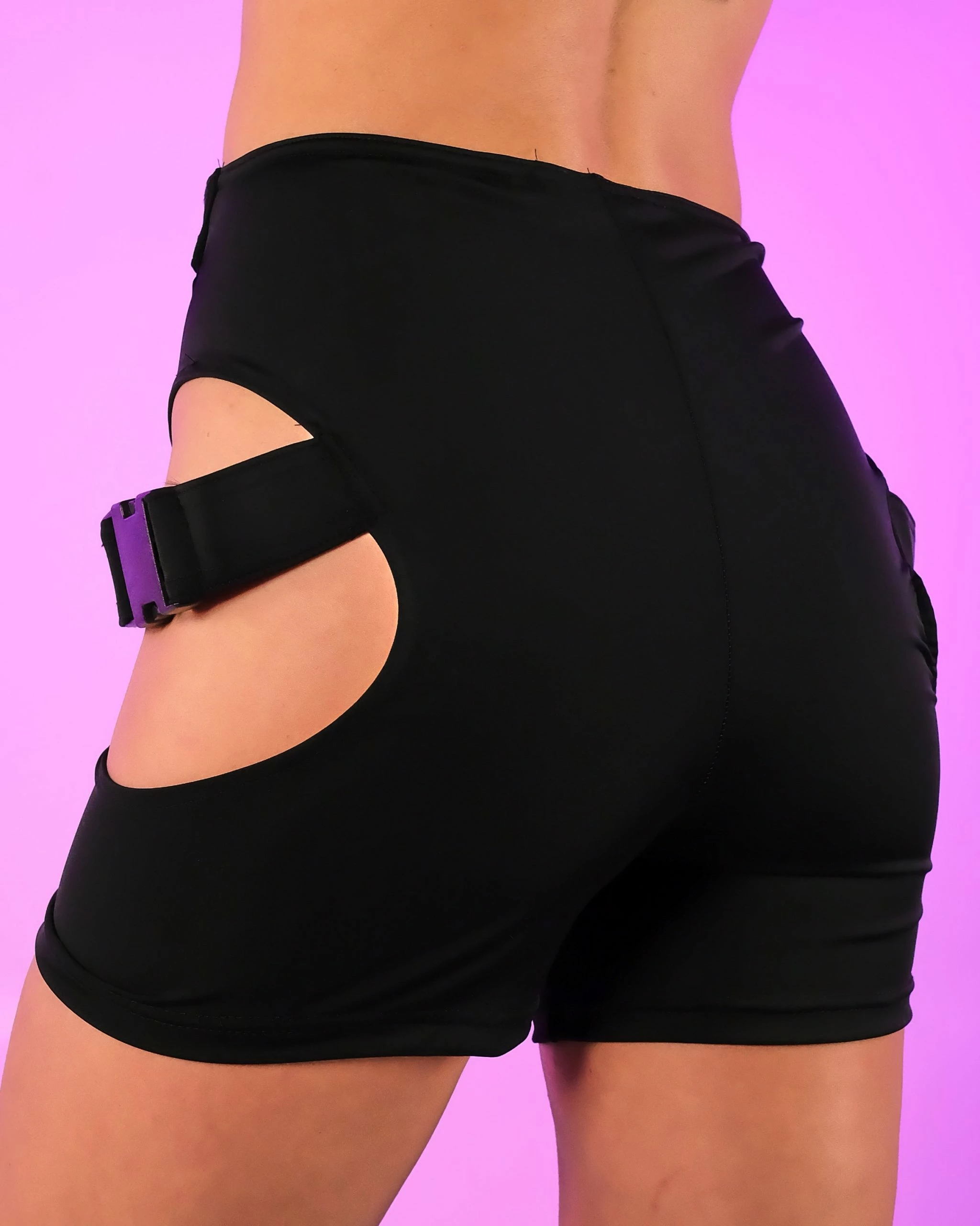 Hengda Black Risktaker Shorts 2 Hengda Black Risktaker Shorts - Image 2