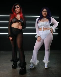 AE Bubble-icious Sheer Front-Tie Top 32 AE Bubble-icious Sheer Front-Tie Top -ravewonder store Untitled Session04509 scaled