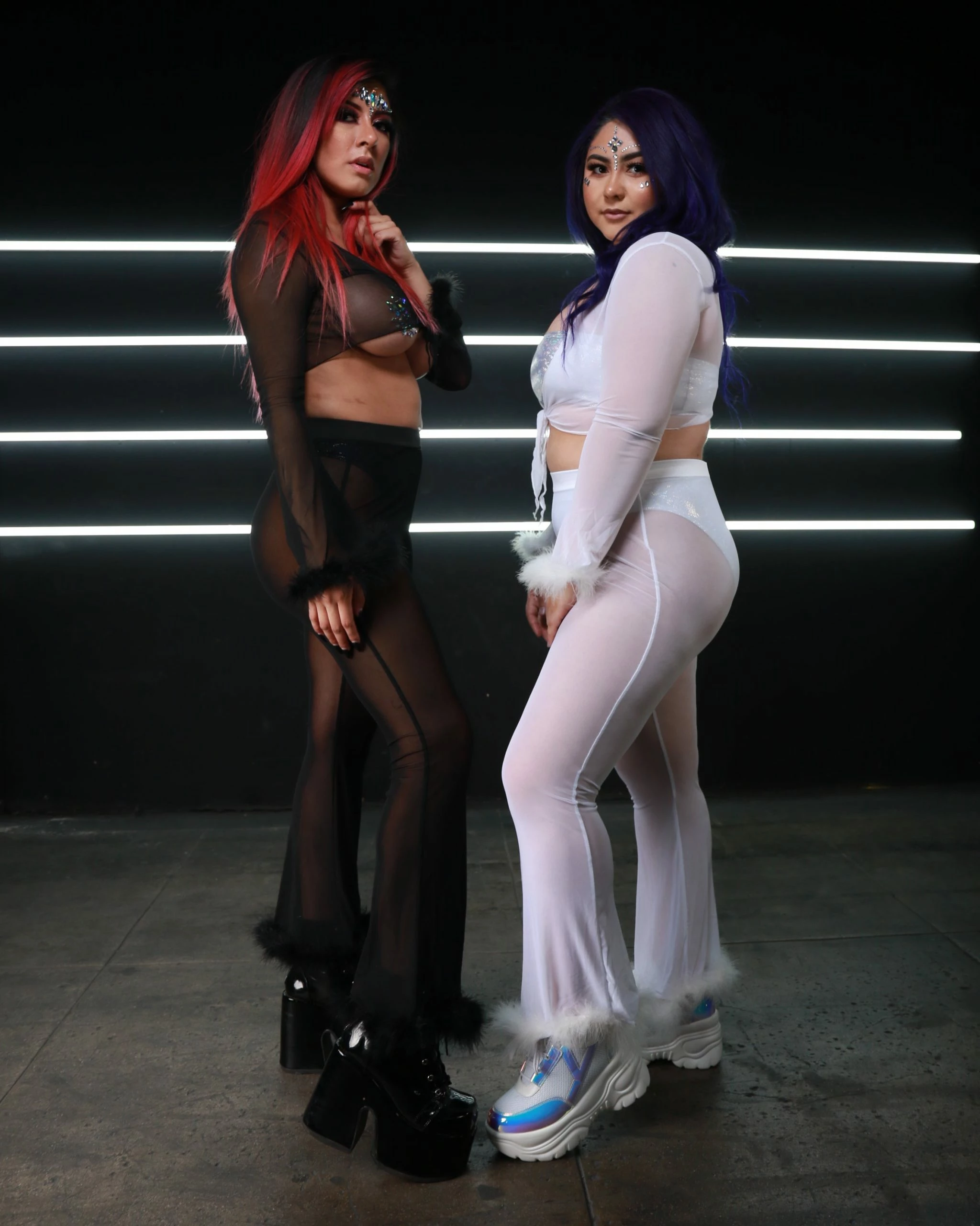 AE Bubble-icious Sheer Fur Bell Bottoms 7 AE Bubble-icious Sheer Fur Bell Bottoms - Image 7