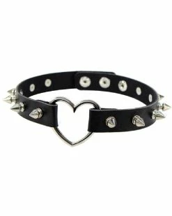 AE Heart Spike Choker 20 AE Heart Spike Choker -ravewonder store blk 0833d838 ee84 401f 93b4 74352d0ad82a