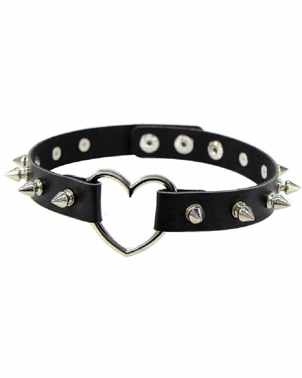 AE Heart Spike Choker 8 AE Heart Spike Choker - Image 8