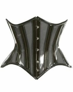 Daisy's Corsets Black Clear Underbust Corset 7 Daisy's Corsets Black Clear Underbust Corset -ravewonder store ezgif 2 07e75d30b5