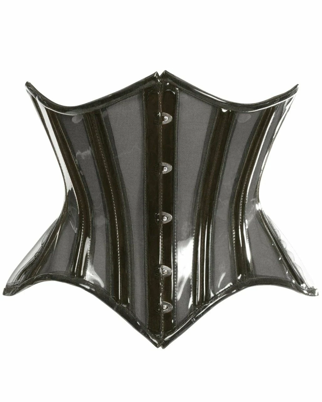 Daisy's Corsets Black Clear Underbust Corset 4 Daisy's Corsets Black Clear Underbust Corset - Image 4