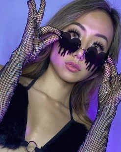 AE Heart Drip Sunglasses 15 AE Heart Drip Sunglasses -ravewonder store g