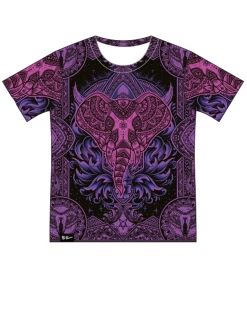 Jarmoo Purple Ancient Roots Tee 7 Jarmoo Purple Ancient Roots Tee -ravewonder store purple