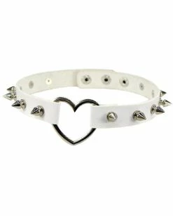 AE Heart Spike Choker 23 AE Heart Spike Choker -ravewonder store white 33f16a24 a9d3 4459 bca8 f954eb2daa42