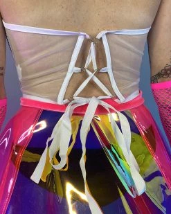 AE Chained And Ribbed Underboob Corset 9 AE Chained And Ribbed Underboob Corset -ravewonder store whiteback